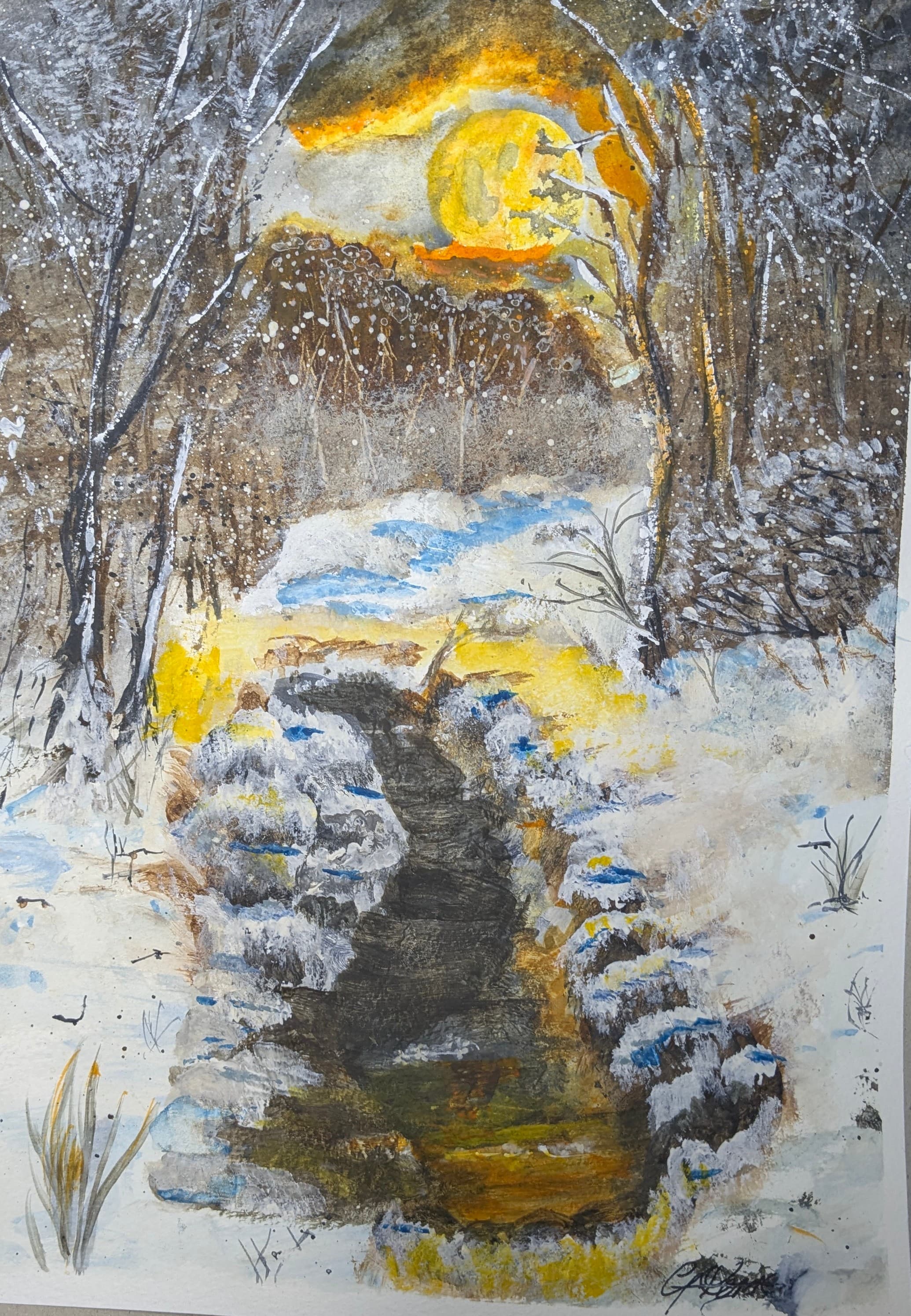 The frozen pool